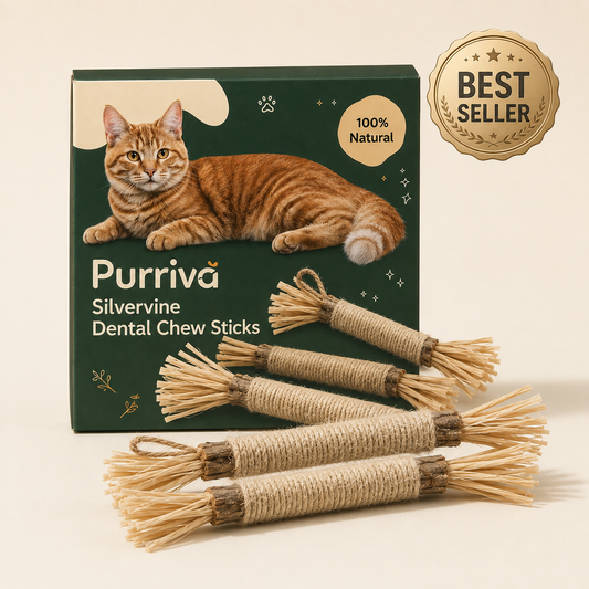 Purriva Silvervine Dental Chew Sticks